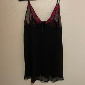 FANTASIES Rose Detail Lingerie top